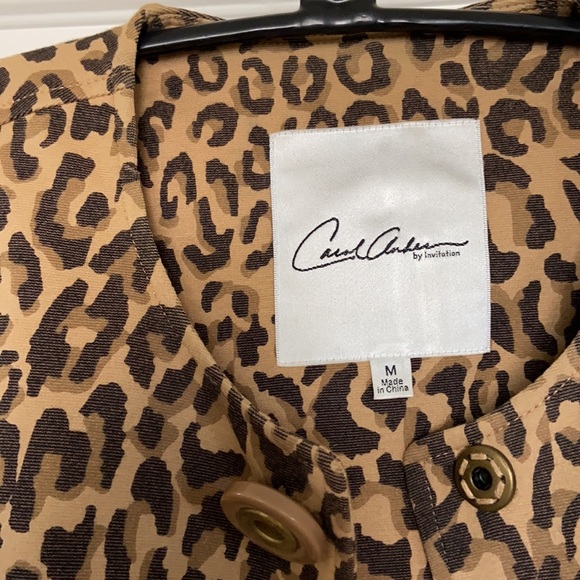 Carol Anderson Cabi Leopard Estate Leopard Coat - Picture 2 of 6
